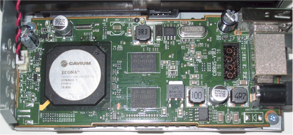 Seagate Central board detail