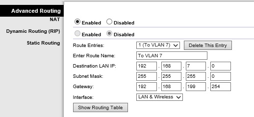 Static Routes on a Router