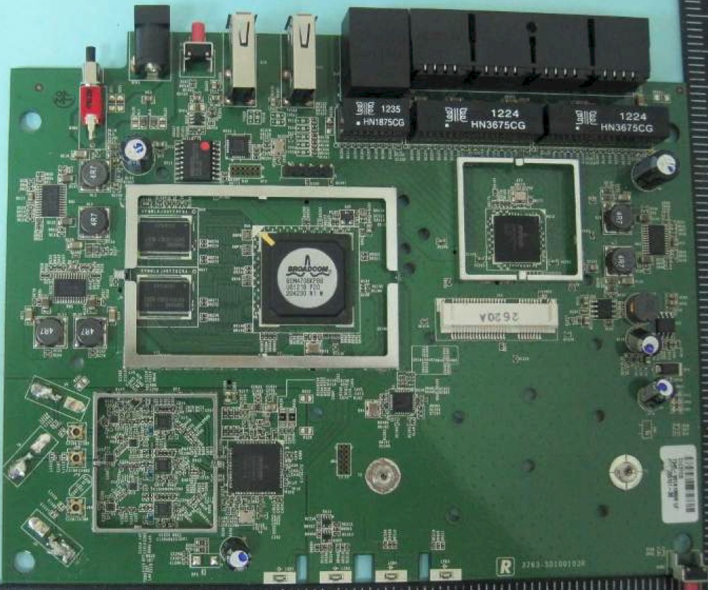 WD My Net AC1300 board detail