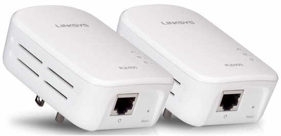 Linksys PLEK500 Powerline HomePlug AV2 Kit