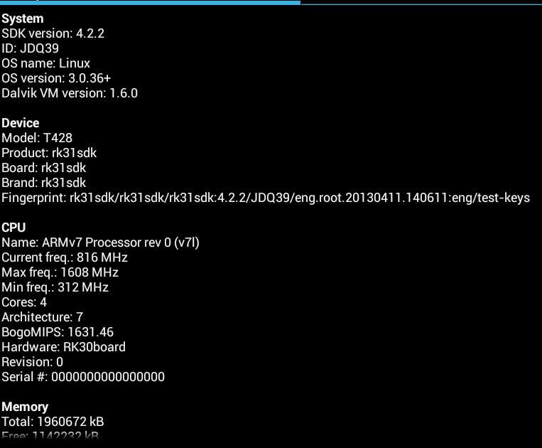 System Details System Details