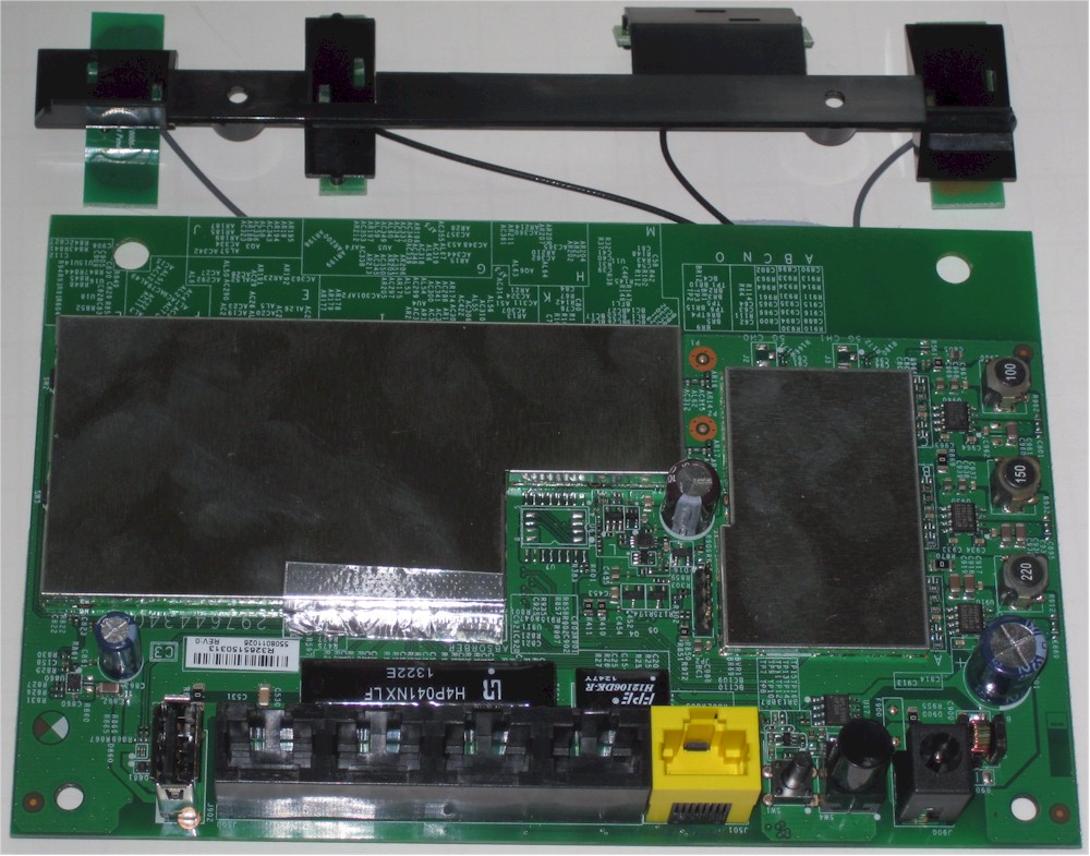 R6100 board with shields