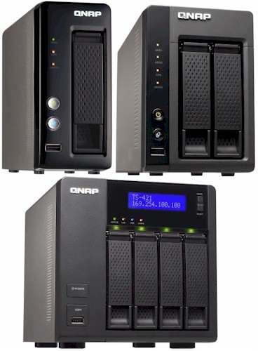 TS-221 Qnap NAS Storage 2 baias hot-swappable
