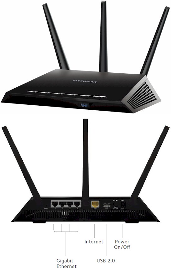 NETGEAR R7000 "Nighthawk" AC1900 router