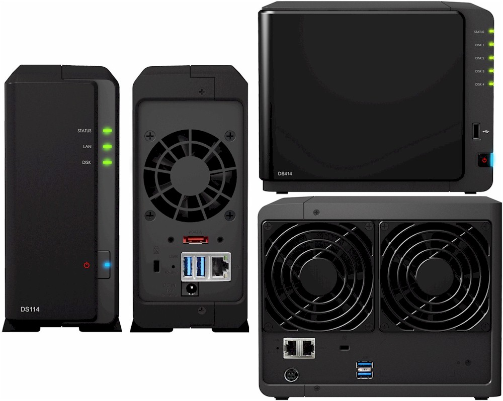Synology DS114 & DS414