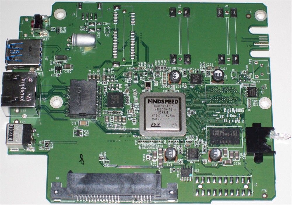 My Cloud PCB component side