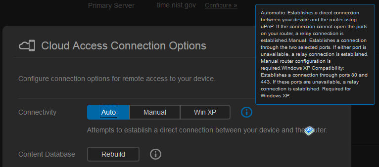 Cloud Access Connection Options