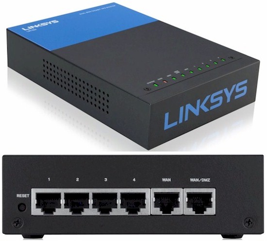 Linksys LRT224 Dual WAN Gigabit VPN Router