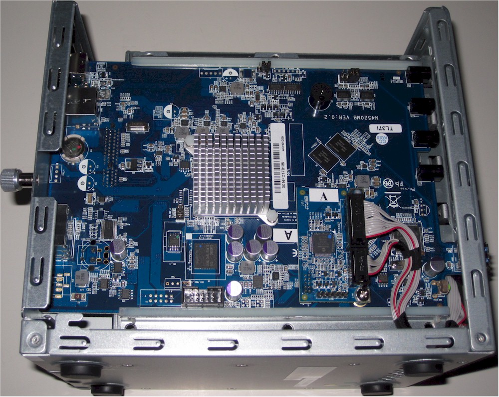 Thecus N4560 PCB top view