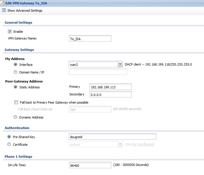 IPSec Gateway