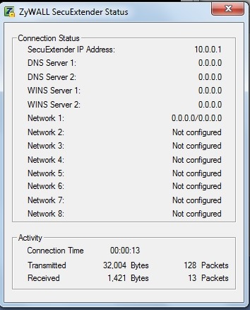 SSL SecuExtender