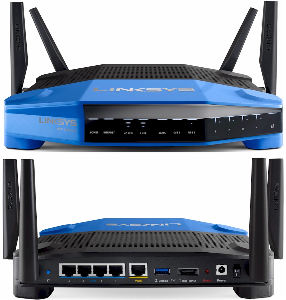 Linksys WRT1900AC Dual Band Wi-Fi Router