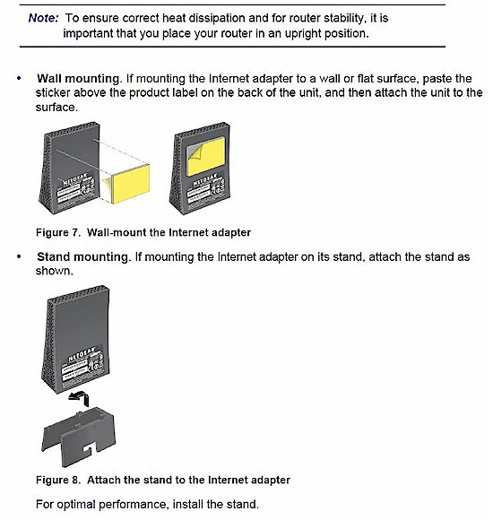 NETGEAR WNCE3001 installation advice