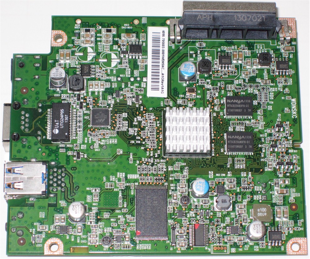 WD My Cloud EX2 PCB component side