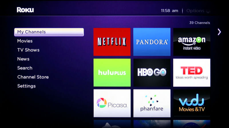 Roku 3 Landing Page