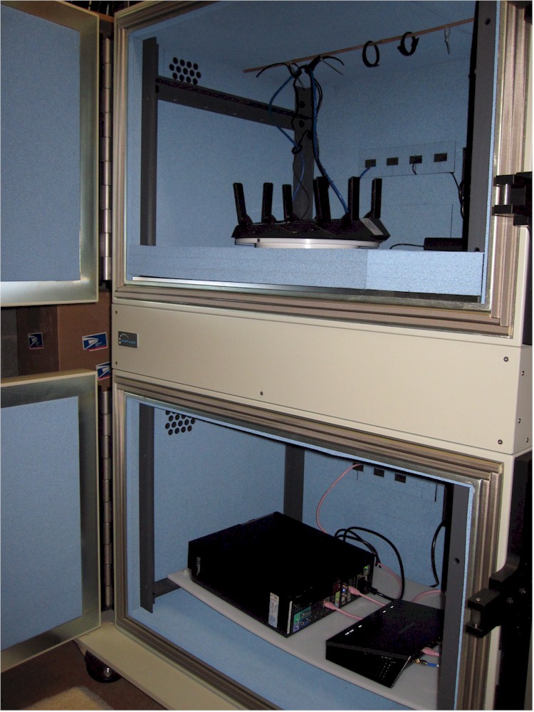 SmallNetBuilder Wireless Testbed V2 inside