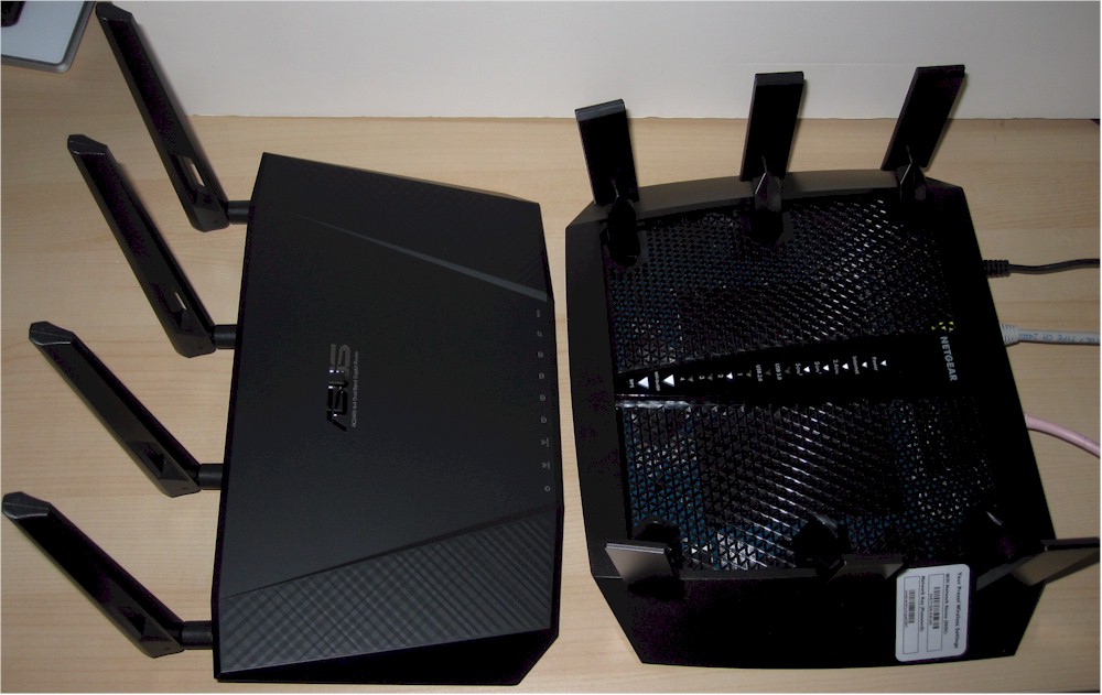 ASUS RT-AC87 & NETGEAR R8000 head to head<