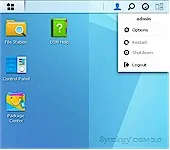 Synology DSM 5.0 desktop