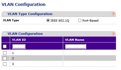 Netgear GS108Tv1 Enable 802.1q vlans