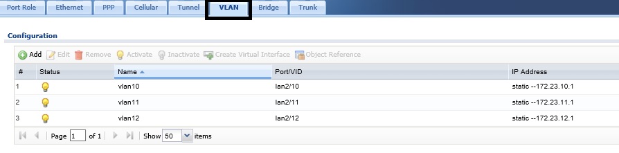 Create VLANs on ZyXEL Router