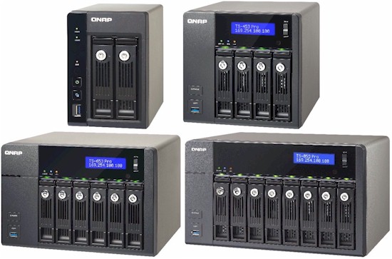 QNAP TS-x53 Pro NAS series