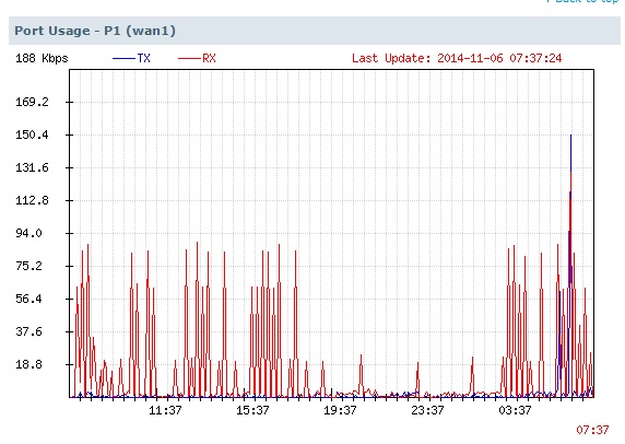 Daily Report Port Usage