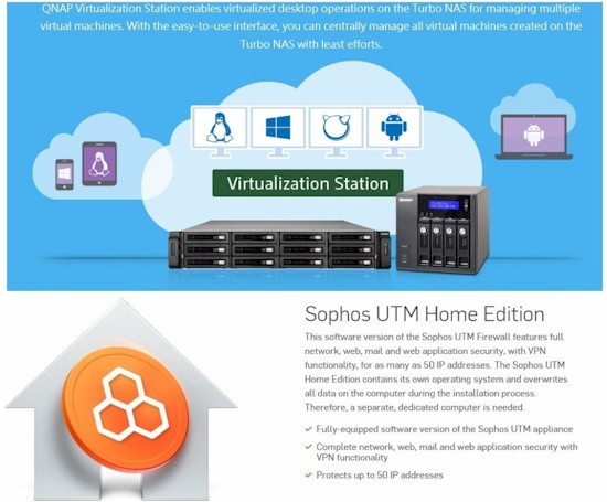 QNAP & Sophos UTM