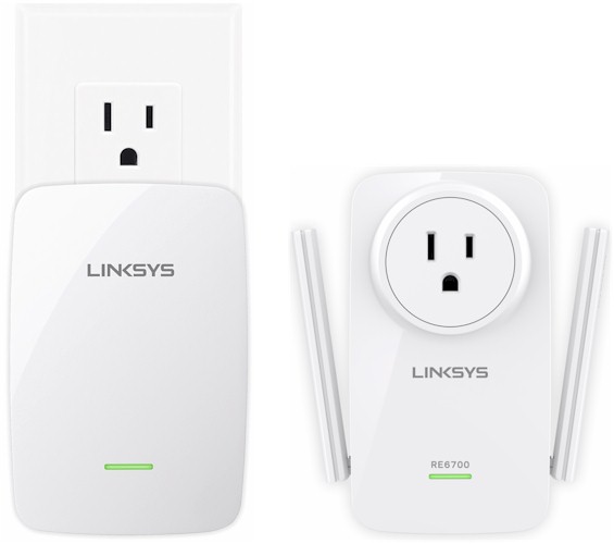 Linksys RE4100W & RE6700 Wireless Range Extenders