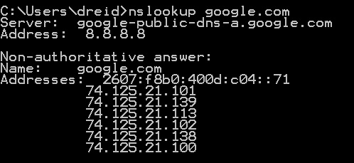 IPv6 and DNS