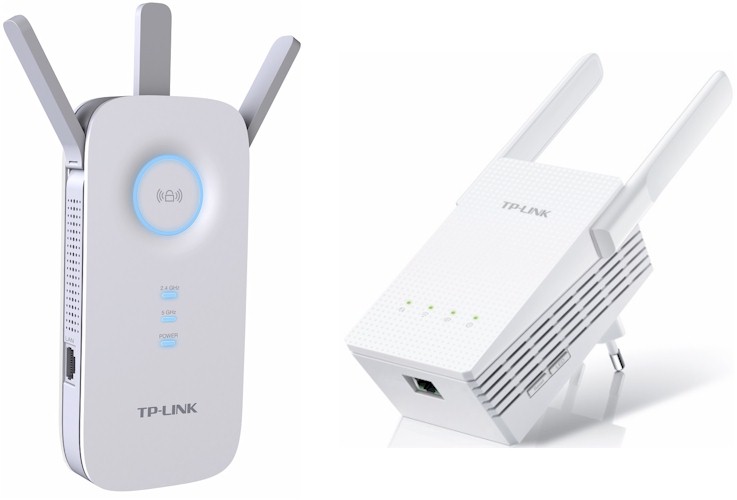 TP-LINK RE450 & RE210 Wireless Range Extenders