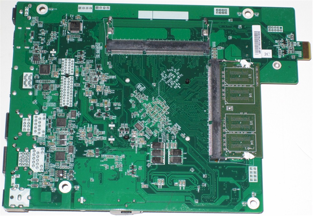 ASUSTOR AS500XT PCB bottom side