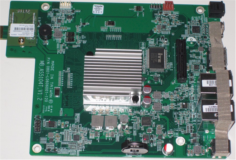 ASUSTOR AS500XT PCB component side