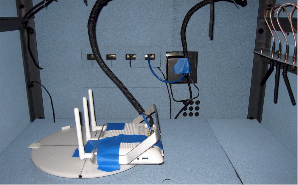 TP-LINK Archer C9 in test chamber - retest