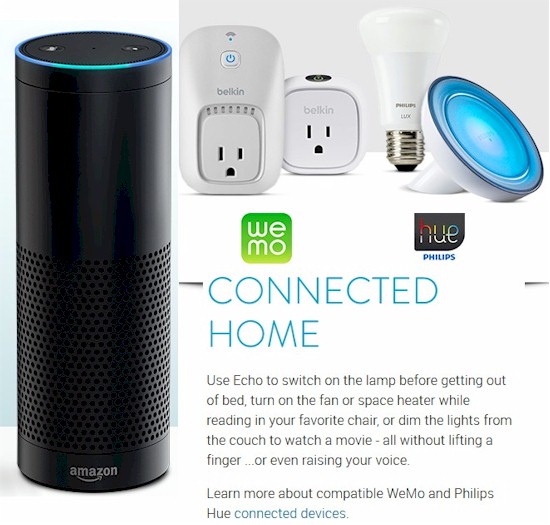 Amazon Echo Connected Home