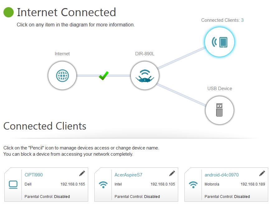 Connected Clients