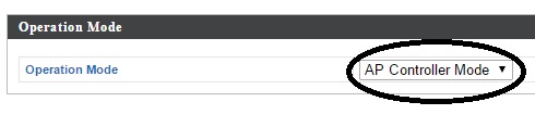 Edimax AP Controller Mode