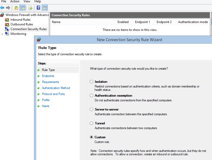 Windows and IPsec