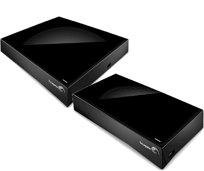 Seagate Personal Cloud 2-Bay , 1 Bay footprint comparison