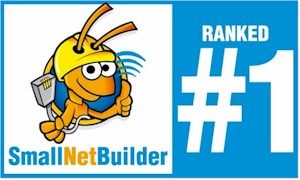 SmallNetBuilder Ranked #1