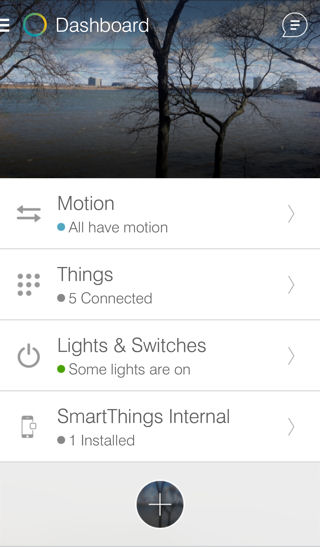 SmartThings Dashboard