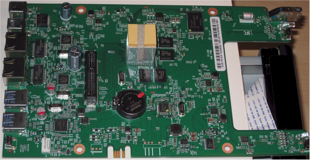 WD My Cloud EX4100 PCB component side