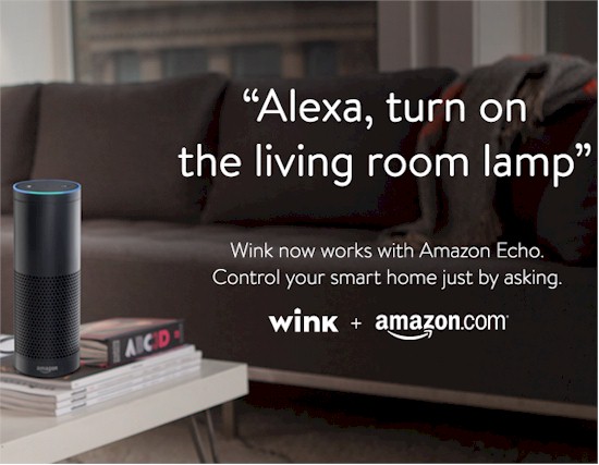 Amazon Echo with Wink