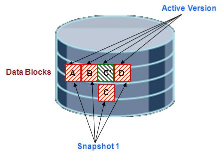 Copy-on-Write Storage Snapshot