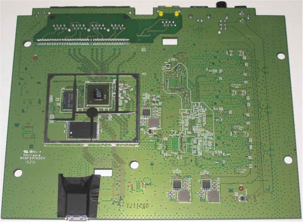 NETGEAR R6400 board bottom