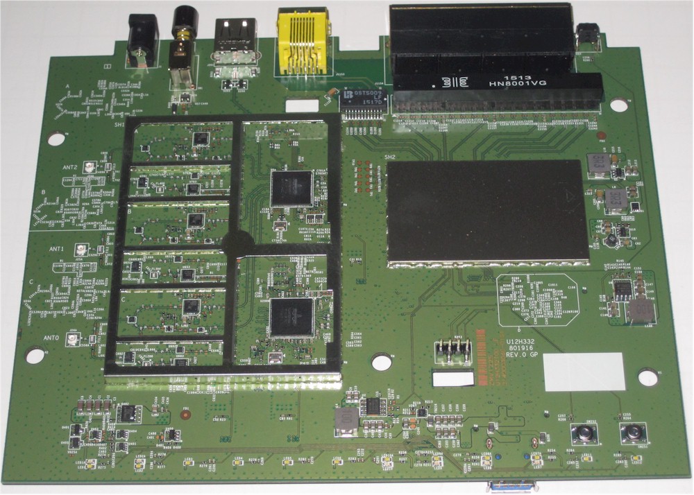 NETGEAR R6400 board top