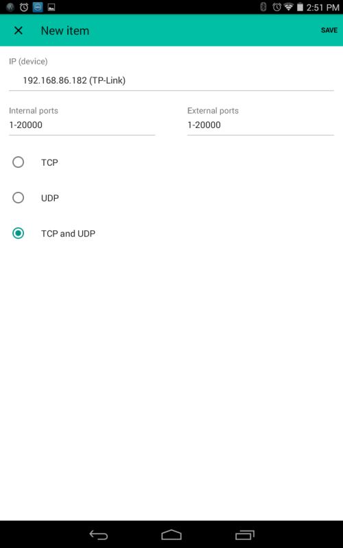 Port Forwarding