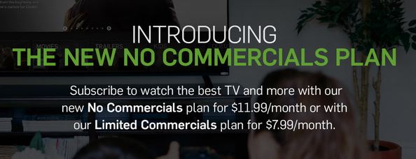 Hulu commercial free plan