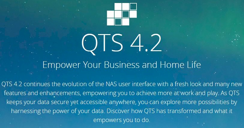 QNAP QTS 4.2