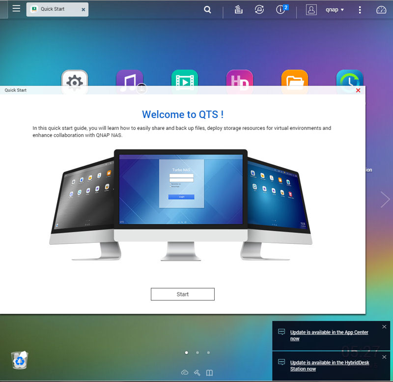 QNAP QTS 4.2 Quick Start tutorial
