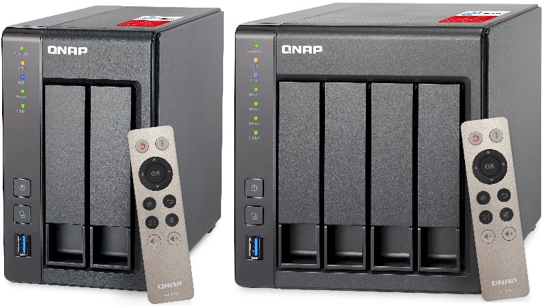 QNAP TS-251+ and TS-451+